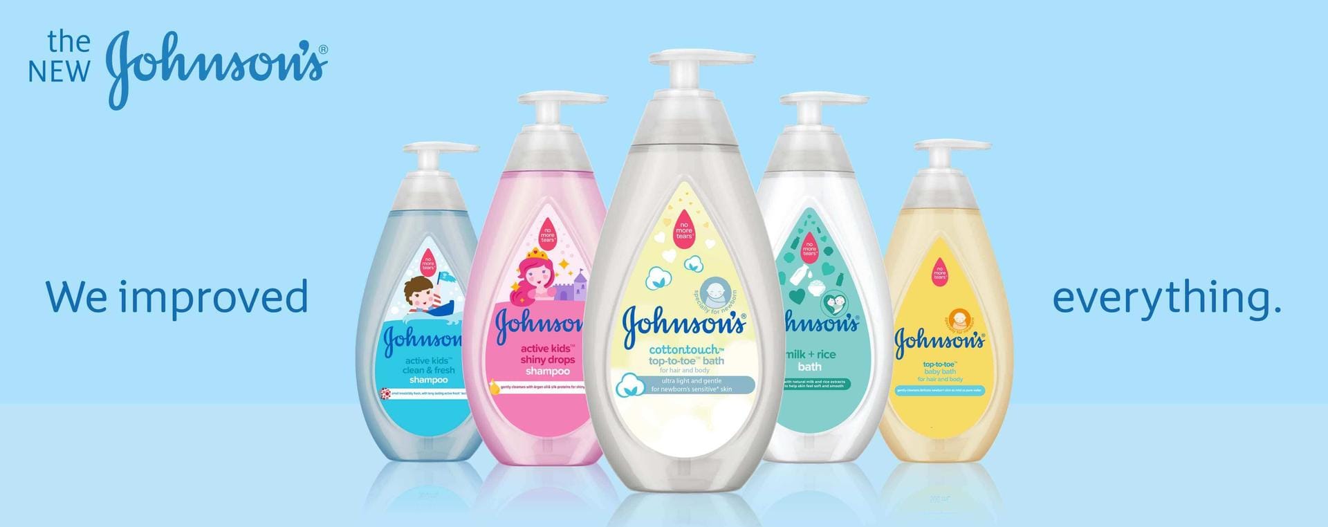 Baby Skin Care Bath Hair Products Johnson S